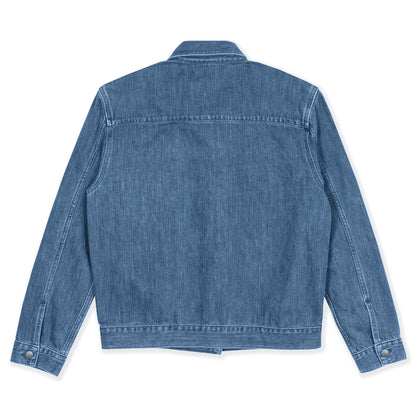 pocket jacket _ stone wash selvedge denim