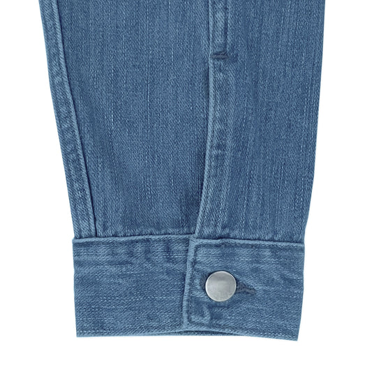 pocket jacket _ stone wash selvedge denim