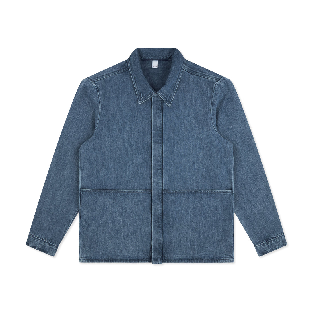 Work Jacket in Eco Stone Wash Selvedge Denim – non