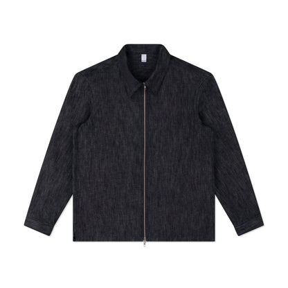 coach jacket _ raw indigo selvedge denim