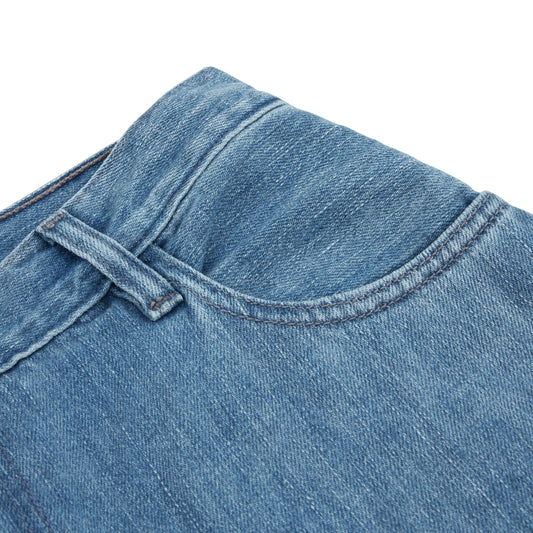 wide jean _ acid wash selvedge denim