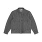 raglan jacket _ washed grey