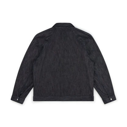 raglan jacket _ raw indigo selvedge denim