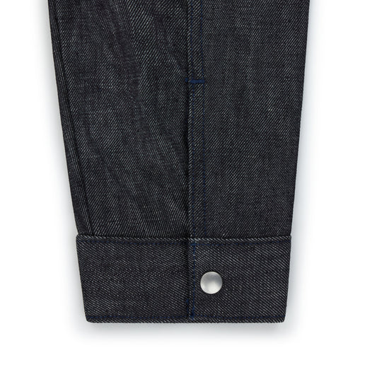 raglan jacket _ raw indigo selvedge denim