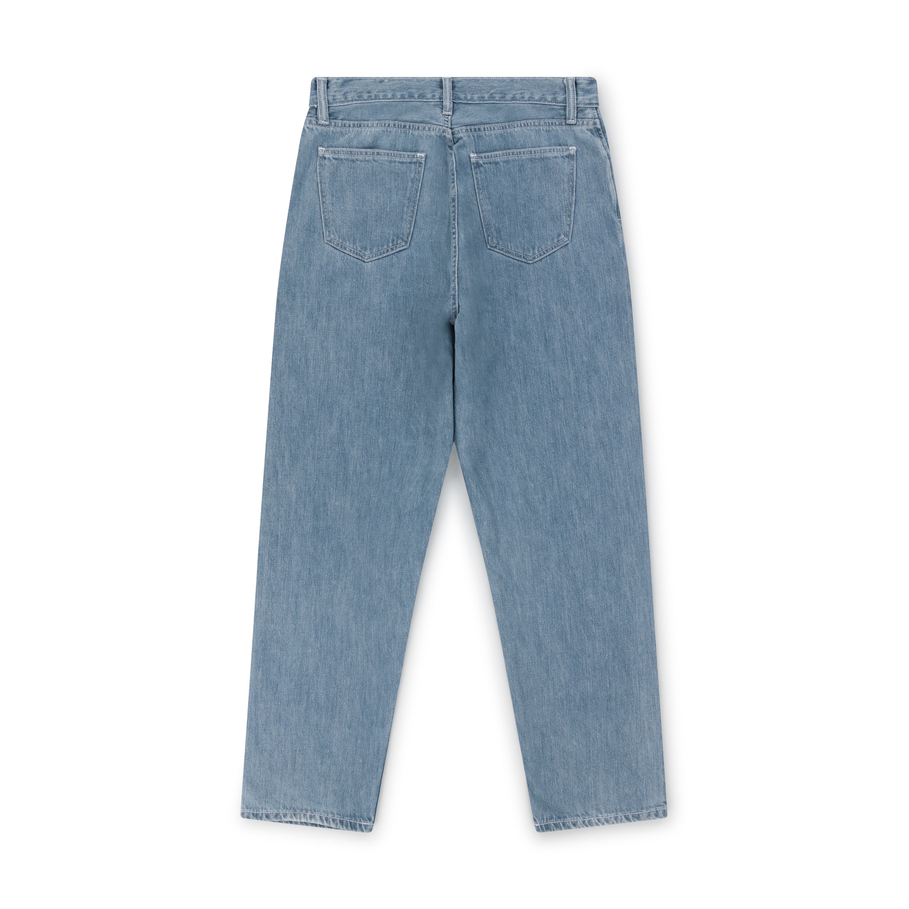 Wide Fit Organic Jean in Ozone Wash Denim – non