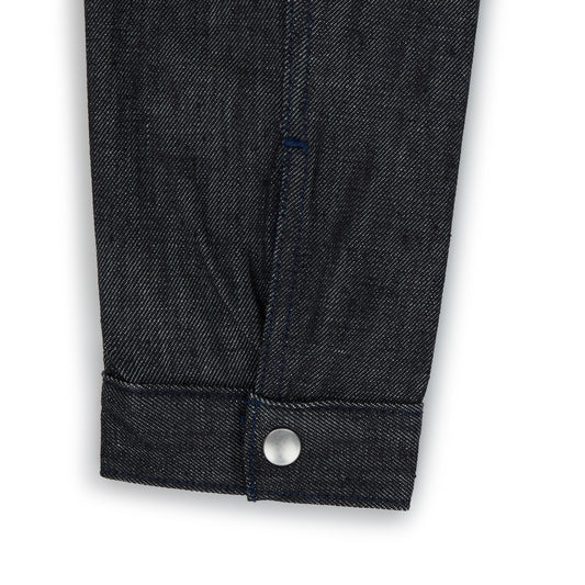 work jacket _ raw indigo selvedge denim