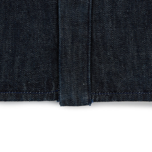 work jacket _ rinsed indigo selvedge denim