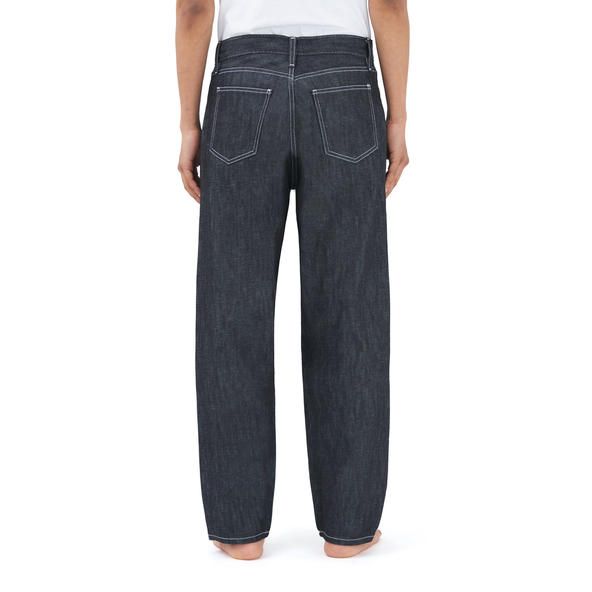 Selvedge Denim Wide Jeans by non