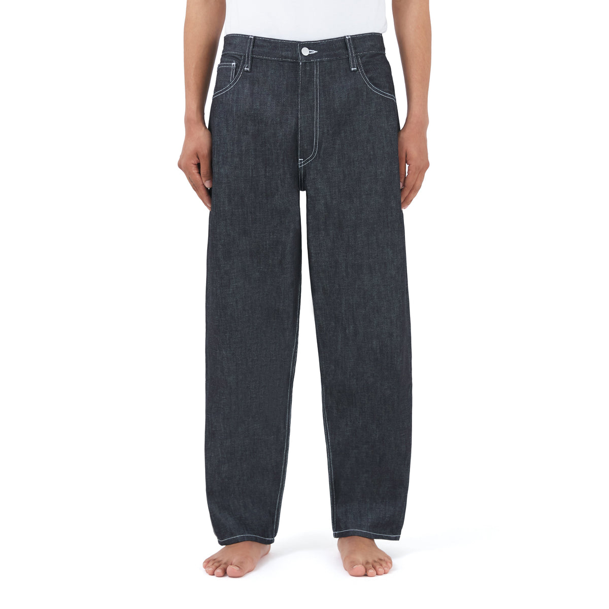 Selvedge Denim Wide Jeans by non
