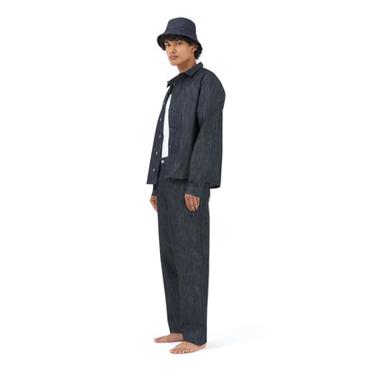 Bucket Hat in Selvedge Denim by non